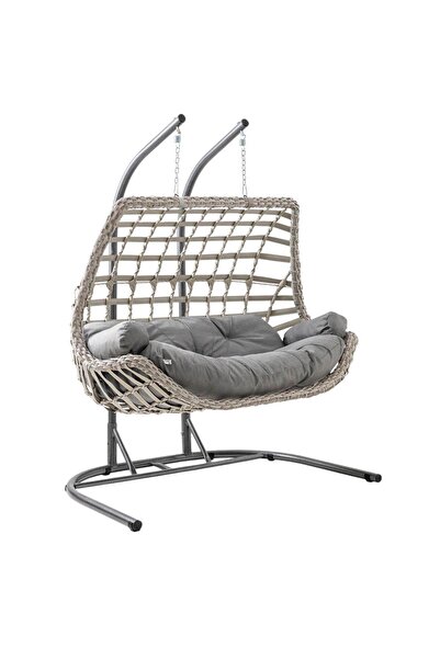 Capri Swing Iki Kişilik Cunda Bahçe Balkon Salıncağı