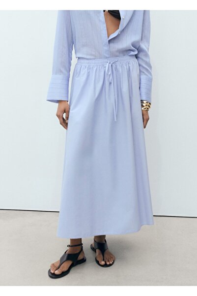 MANGO Woman Evaze pamuklu etek