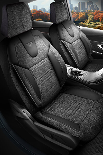 Panda Kılıf PANDA ATLANTA SERİSİ KETEN KUMAŞ OTO KOLTUK KILIFI - TAM SET