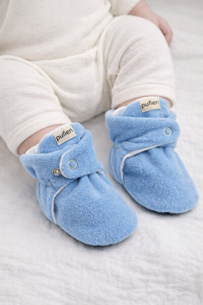 pufien بطانة من القطن العضوي، أحذية بيبي فيرست ستيب، نعل مضاد للانزلاق، شبشب ...