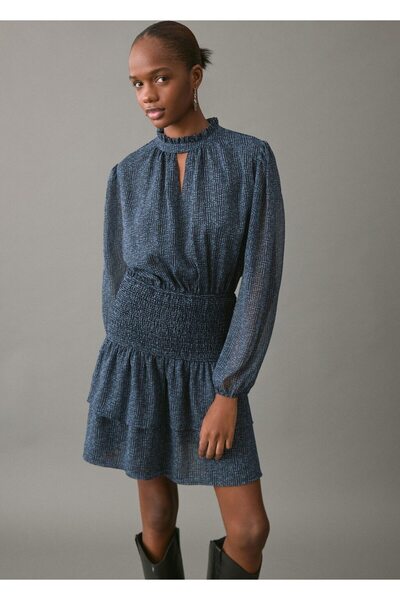 Mango Teen Volanlı elbise