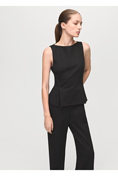 MANGO Woman Uzun takım elbise tarzı tulum