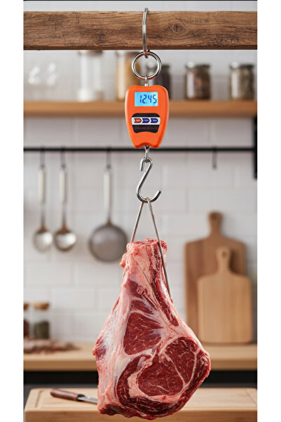 Brader Elektronik 200kg Askılı Terazi Çengel Baskülü Proseri