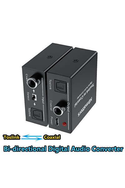 Choice ملاحظة التحقق من محول الصوت ثنائي الاتجاه المحوري Toslink Spdif Toslin...