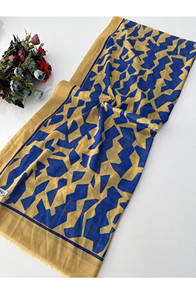 Bonjela Бавовняний літній шаль Bonjela - зі спортивним візерунком, LBS0107