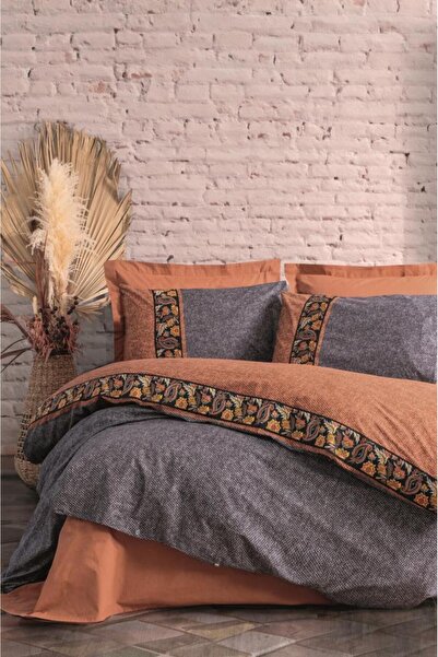 Cotton Box Set cuvertură de pilota dublă de artă populară Dalila Cinnamon