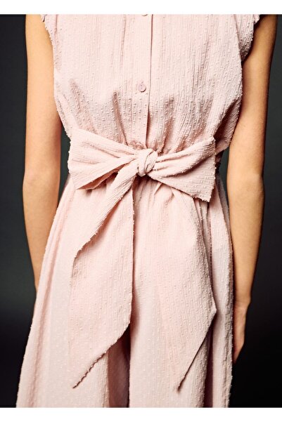 MANGO Kids Bağ detaylı uzun tulum