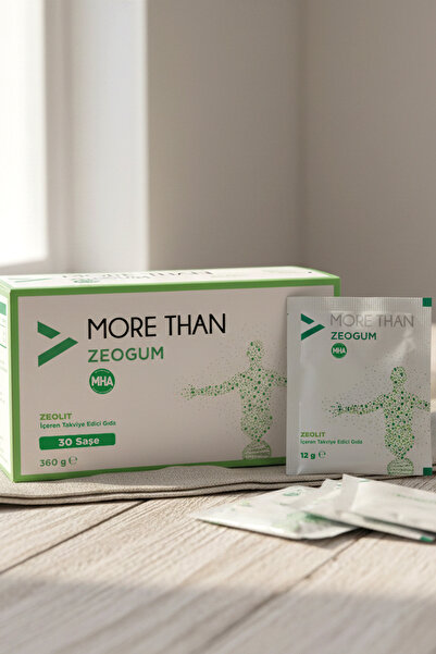 MORE THAN Zeogum (ZEOLİT & ARABİC GUM) 30 Saşe
