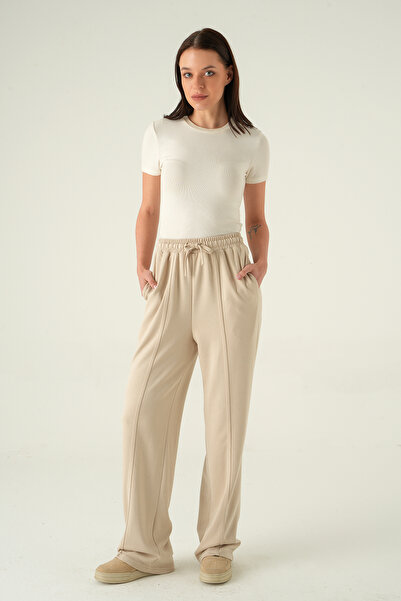 Rays 8302A Φόρμα Προπόνησης Μπεζ με λεπτομέρειες