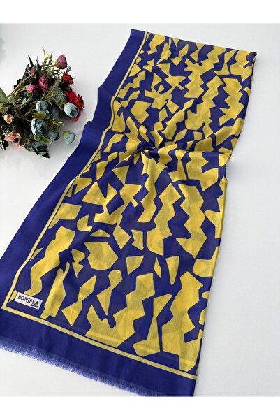 Bonjela Спортивний візерунок Тонкий бавовняний літній шарф - LBS0103