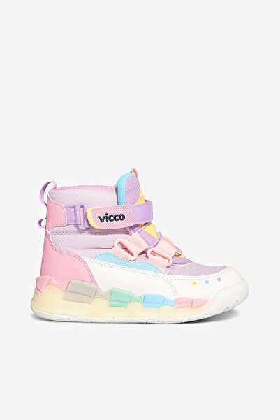 Vicco 946.F24K.426 White Comfortable Lightweight Girl's Boots