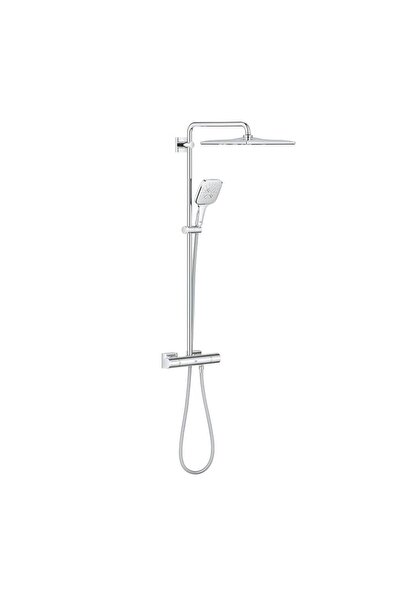 Grohe - Rainshower System Duvara Monte Termostatik Bataryalı Duş Sistemi - G2...