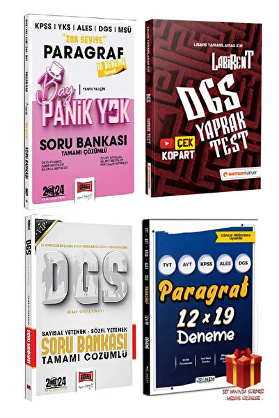 Yargı Yayınları Yargı DGS Paragraf Soru Bankası+Benim Hocam DGS Sözel Soru Ba...