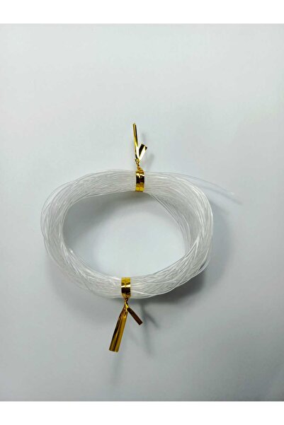 Eskişehir hobi sanat 25 μέτρα εύκαμπτο ελαστικό διαφανές νήμα - βραχιόλι χάντ...