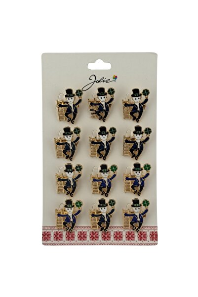 Flippy Set 12 Brose Martisor Primavara Cosar pe Scara si Trifoi