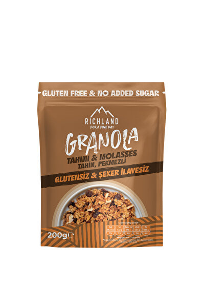 Richland Granola Glutensiz Tahin Pekmezli 200 G
