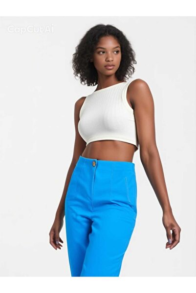 HANIMCA GİYİM Can Be Worn in Winter and Autumn. Carrot Cut Medium Thickness W...