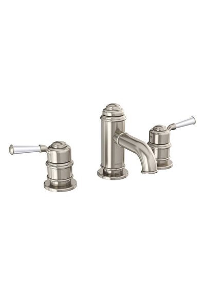 Bocchi - Burlington Üç Delikli Lavabo Bataryası Saten Nikel - 1004-0004-BN-