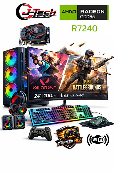 jetucuzal Dream i5-3470 3.60GHz 16GB RAM 256GB SSD GDDR5 R7240 4GB 24" Curved...