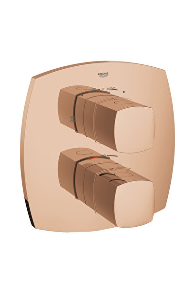 Grohe Grandera 2 Yollu Termostatik Duş Bataryası Warm Sunset - G19937DA0-