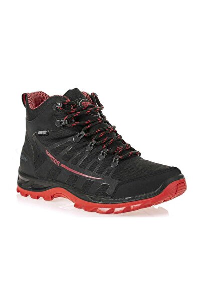 Scooter G5551Tsk Black-Red Women's Textile Waterproof Boots