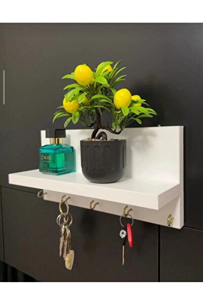 MDesign Beyaz Pc Monitör Standı Ergonomik Ev Ofis Monitör Altlığı Masaüstü Bi...