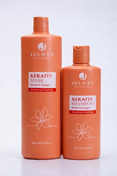 Julwen KERATİN TREATMENT MASKE 1000 ML + KERATİN ŞAMPUAN 400 ML