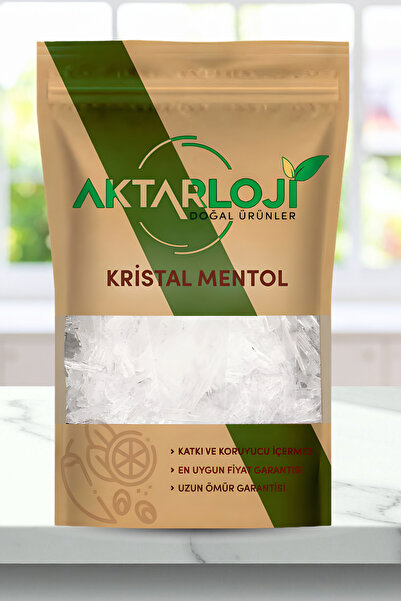 aktarloji 20 Gr Saf Kristal Mentol Crystal Menthol - Katkısız & Doğal