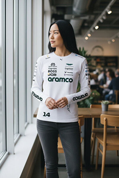 niceworkbynicehands Aston Martin F1 Sponsor Tişörtü Uzun Kol Kısa Kol | Racin...