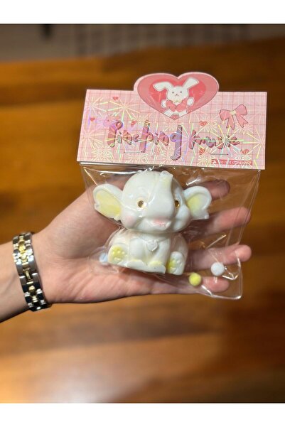 Pofika Fil Fiğürlü Sukuşi Stres Oyuncağı Squishy Moj moj 6 CM 1 Adet