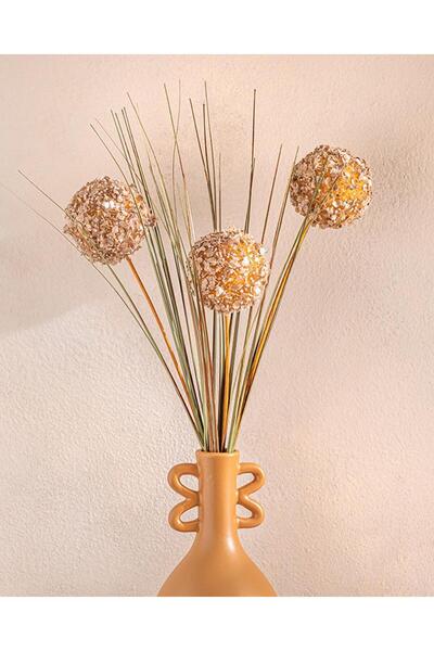 English Home Grass Bush Tek Dal Yapay Çiçek Kahve (2.12.2025)