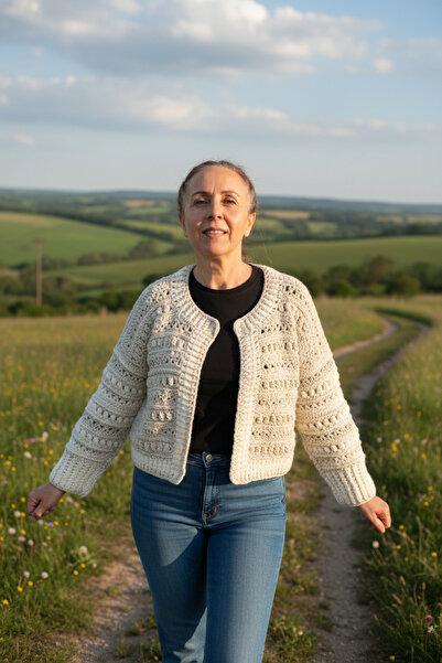 El örgüsü Yadicrochetorgu El örgüsü hırka