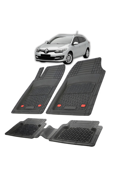 TEAMCAR Covorase Auto TeamCar® Tip Tavita Renault Megane III Combi Facelift N...