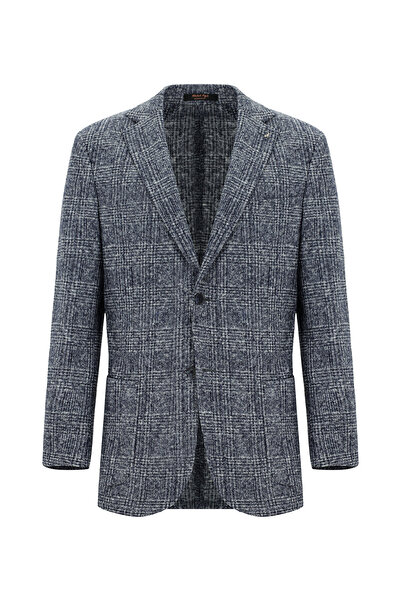 Abdullah Kiğılı سترة رياضية منقوشة بقصة مريحة وفضفاضة