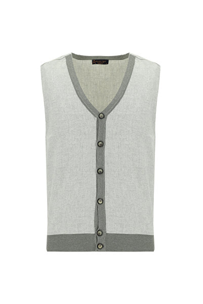 Abdullah Kiğılı Pamuklu Triko Yelek