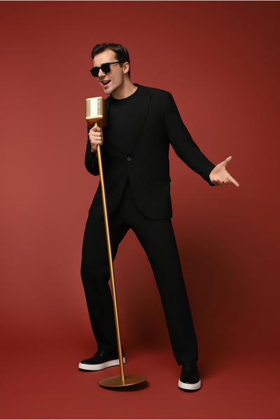 Kiğılı Regular Fit Düz Seersucker Ceket