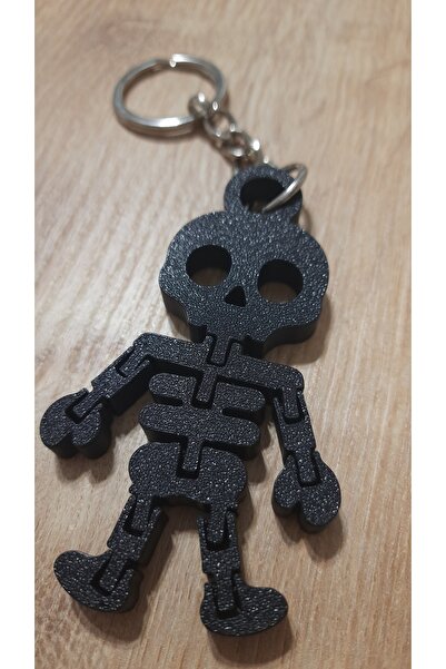 DoBi3D 3D Baskı Oynar Eklemli İskelet Anahtarlık – Esnek, Hafif ve Eğlenceli ...