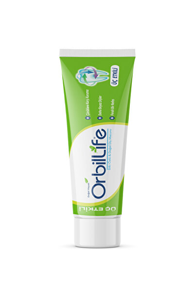 OrbilLife Üç Etkili Diş Macunu 75 Ml/90 G