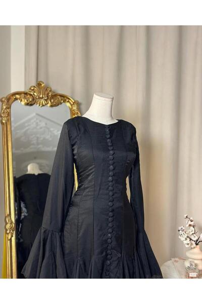 vanus fashion فستان ميدي فاخر بأربعة ألوان 5573