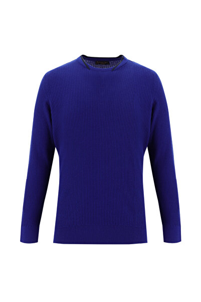 Kiğılı Pulover din tricotaj cu guler rotund