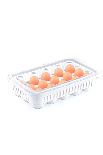 Go İthalat 15 &amp; Egg Storage Container with Lid