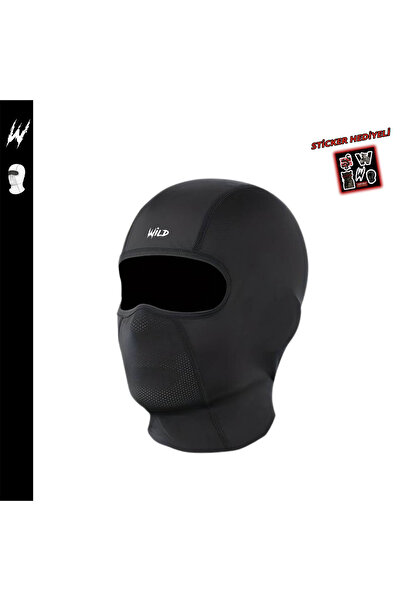 Wild Athletic Balaklava Termal Spor Motor Maske Shadow