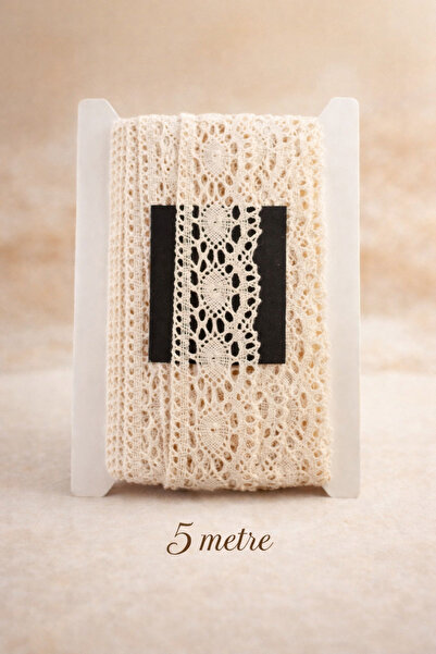 Esteks Dantel ve Tekstil Aksesuarları Памук Копанакі Дентл 5 метрів