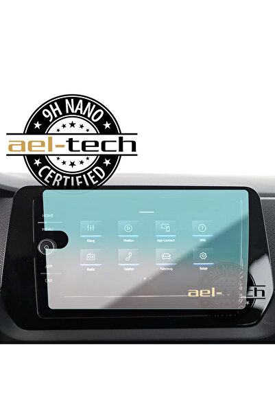 ael-tech واقي شاشة نانو 9h متوافق مع فولكس فاجن تي-روك، شاشة ملاحة 8 بوصات تع...
