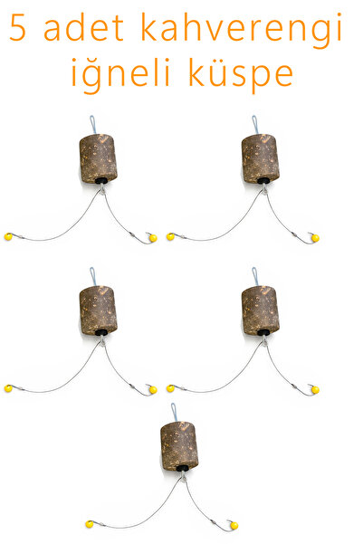 SAZAN RİG Küspe Aparatlı Sazan Takımı 5'Li (ALABALIKLI YEDEK KÜSPELİ)