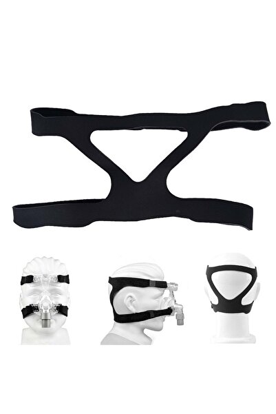Devix Cpap Bpap Oksijen Maske Kafa Bandı Esnek Elastik Bandaj 4 Kollu