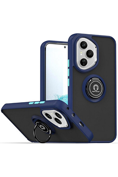 Rivor Honor 400 Pro Compatible Case with Stand, Camera Protection, Colored Ed...