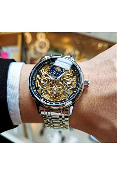 Sewor marka Otomatik Mekanizma Erkek Kol Saati