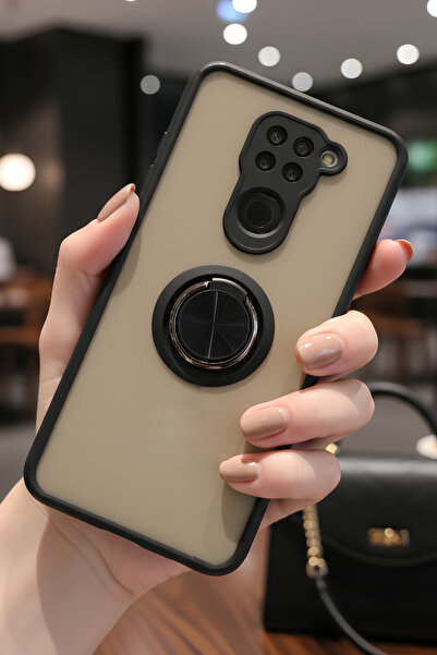 Hatreds Xiaomi Redmi Note 9 İçin Kamera Korumalı Yüzüklü Kılıf - Leke Tutmaz ...