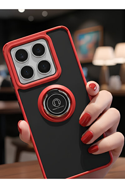 Hatreds Xiaomi Mi 14T Pro İçin Kamera Korumalı Yüzüklü Kılıf - Leke Tutmaz Ma...